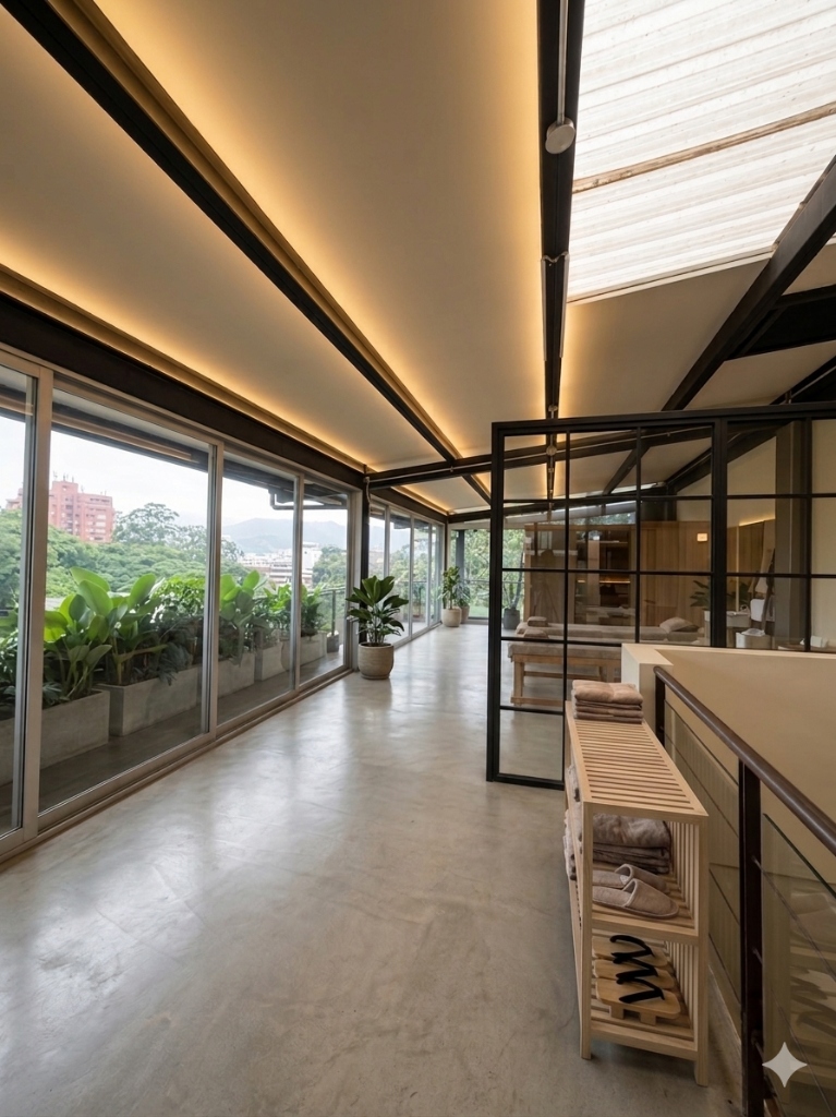 Detalles y Rituales del Sauna